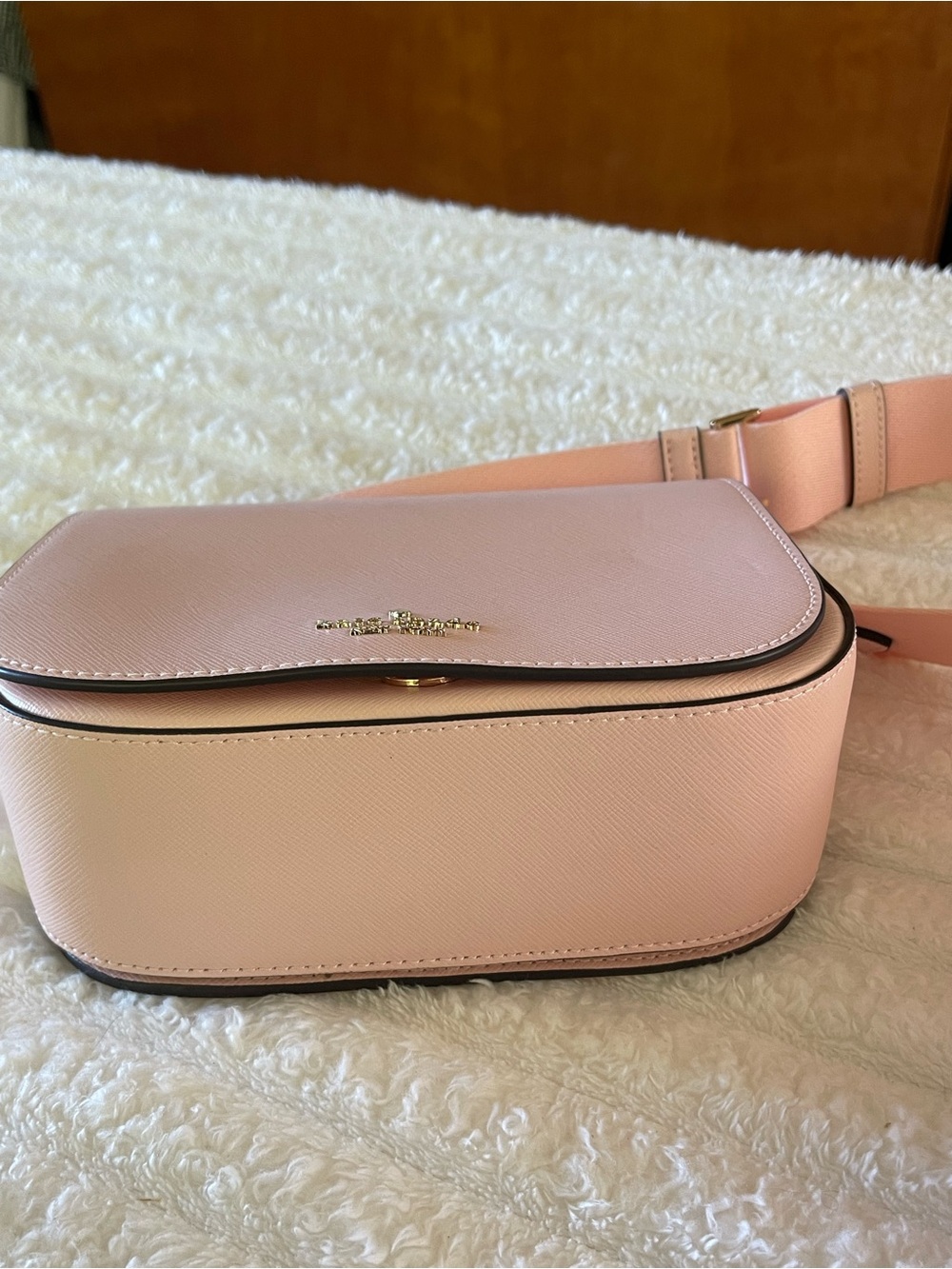 kate spade Light Pink Saffiano Crossbody Bag - Picture 6 of 6